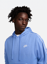 Nike, Club Fleece Graphics Hooded Tracksuit, blue, Image 3 of 9