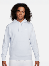 Nike, Sportswear Club Fleece Hoodie, grey, Image 1 of 6