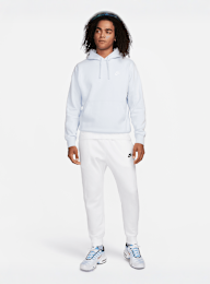 Nike, Sportswear Club Fleece Hoodie, grey, Image 6 of 6