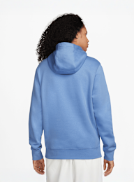 Nike, Sportswear Club Fleece Hoodie, blue, Image 2 of 5