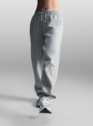Nike, Sportswear Phoenix Fleece High-Waisted Oversized Sweatpants, grey, Image 1 of 4