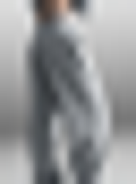 Nike, Sportswear Phoenix Fleece High-Waisted Oversized Sweatpants, grey, Image 3 of 4
