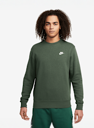 Nike, Sportswear Club Fleece Crew, green, Image 1 of 5