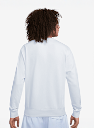 Nike, Sportswear Club French Terry Crew, blue, Image 2 of 5