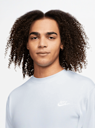 Nike, Sportswear Club French Terry Crew, blue, Image 3 of 5