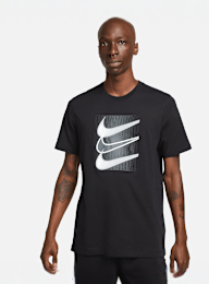 Nike, Sportswear Tee 12 Months Swoosh, zwart, Afbeelding 1 van 5