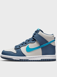 Nike, Dunk High (GS), blauw, Afbeelding 1 van 8