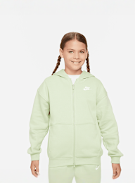 Nike, Sporstwear Club Fleece Oversized Fullzip LBR, light pink, Image 1 of 5