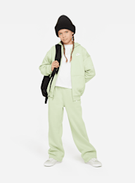 Nike, Sporstwear Club Fleece Oversized Fullzip LBR, lichtroze, Afbeelding 5 van 5