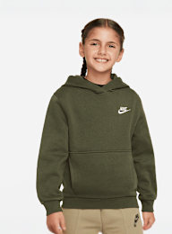 Nike, Sportswear Club Fleece Hoodie, czarny, Obraz 1 z 5