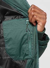 K1X, Hooded Eco Down Jacket, groen, Afbeelding 4 van 5