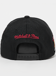 Mitchell & Ness, Classic Red Snapback Patch NBA Chicago Bulls, zwart, Afbeelding 2 van 5