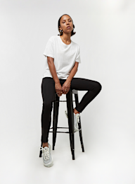 SNIPES, Small Logo Essential Tee, white, Image 4 of 4