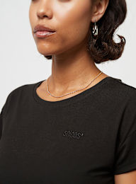 SNIPES, Small Logo Essential Tee, black, Image 3 of 4