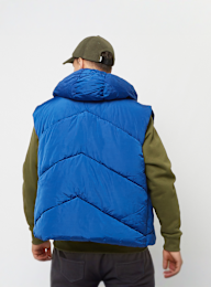 Karl Kani, Chest Signature Puffer Vest, blue, Image 2 of 4