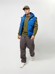 Karl Kani, Chest Signature Puffer Vest, blue, Image 4 of 4