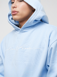Karl Kani, Autograph Heavy Sweat Oversized Hoodie, blue, Image 3 of 4