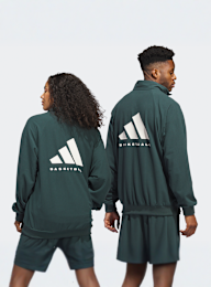 adidas Originals, One Fleece Track Jacket, zielony, Obraz 2 z 4