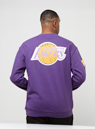 Mitchell & Ness, NBA There and Back Fleece Crew Los Angeles Lakers, purple, Image 2 of 7