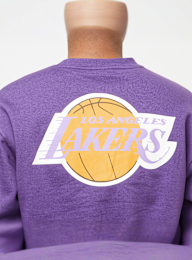 Mitchell & Ness, NBA There and Back Fleece Crew Los Angeles Lakers, purple, Image 6 of 7