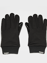 SNIPES, Woven Flag Label Basic Logo Tech Fleece Gloves, black, Image 1 of 3