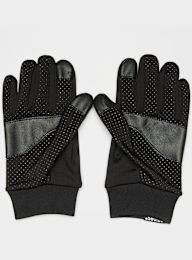 SNIPES, Woven Flag Label Basic Logo Tech Fleece Gloves, black, Image 2 of 3