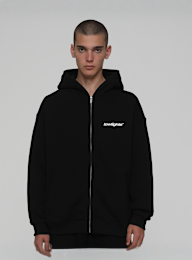 Low Lights Studios, Light Zip-Hoodie, zwart, Afbeelding 1 van 4