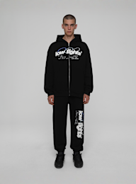 Low Lights Studios, Arctic Ring Logo Zip-Hoodie, czarny, Obraz 4 z 5