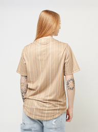 Karl Kani, Varsity Tonal Pinstripe Baseball Shirt light blue, beige, Afbeelding 2 van 4