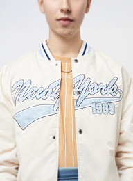 Karl Kani, Varsity Bowling Jacket, beige, Image 3 of 5