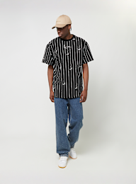 Karl Kani, Small Signature Logo Pinstripe Tee, black, Image 4 of 4