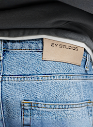 2Y STUDIOS, Anduin Ripped Baggy Jeans, blauw, Afbeelding 4 van 5