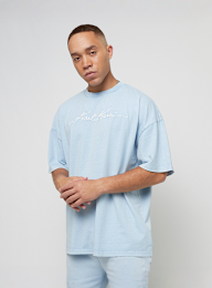 Karl Kani, Autograph Washed Boxy Tee, blauw, Afbeelding 1 van 4