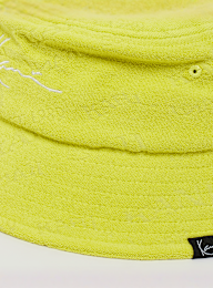 Karl Kani, Signature Frottee Bucket Hat, yellow, Image 4 of 4