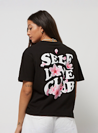 Miss Tee, Self Love Club Tee, black, Image 1 of 5