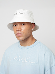 Karl Kani, Signature Essential Bucket Hat, white, Image 5 of 5