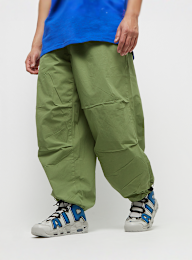 Urban Classics, Popline Parachute Pants, zielony, Obraz 1 z 5