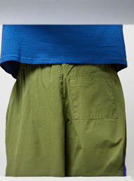 Urban Classics, Popline Parachute Pants, zielony, Obraz 3 z 5