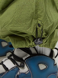 Urban Classics, Popline Parachute Pants, zielony, Obraz 4 z 5