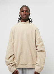 Urban Classics, Oversized Polar Fleece Crew, beige, Image 1 of 3