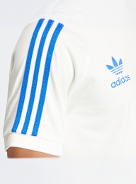 adidas Originals, FIGC Italien 3-Streifen T-Shirt Football Pack, wit, Afbeelding 4 van 5