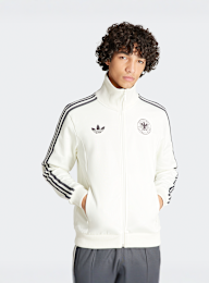 adidas Originals, DFB Duitsland 3-Stripes Trainingsjack Football Pack, beige, Afbeelding 1 van 5