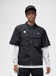 Jordan, Quai 54 Warm-Up Shirt, zwart, Afbeelding 1 van 7