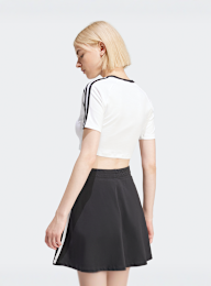 adidas Originals, adicolor 3-Streifen Crop T-Shirt, white, Image 2 of 4