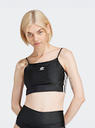 adidas Originals, adicolor 3-Stripes Bra, zwart, Afbeelding 1 van 5