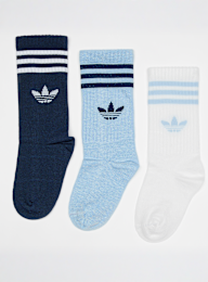adidas Originals, adicolor 3 Stripes Crew Sokken (3 Pack), multicolor, Afbeelding 1 van 2