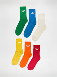 adidas Originals, 6 PACK - Essential Trefoil, multi-colour, Image 1 of 2