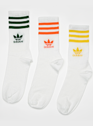 adidas Originals, adicolor Crew Sokken (3 Pack), multicolor, Afbeelding 1 van 3