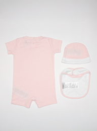 Jordan, Romper Set (3 Piece), light pink, Image 2 of 4