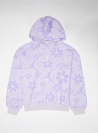 Jordan, Floral Flight All Over Print Hoodie, roze, Afbeelding 1 van 3
